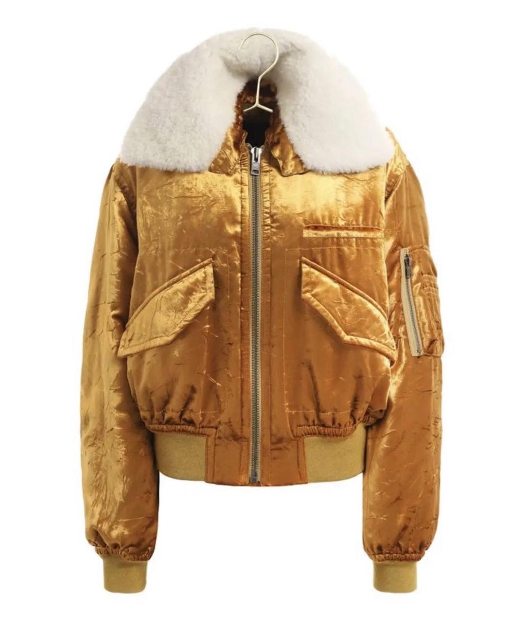 HAIDER ACKERMANN Золотая куртка, фото 2