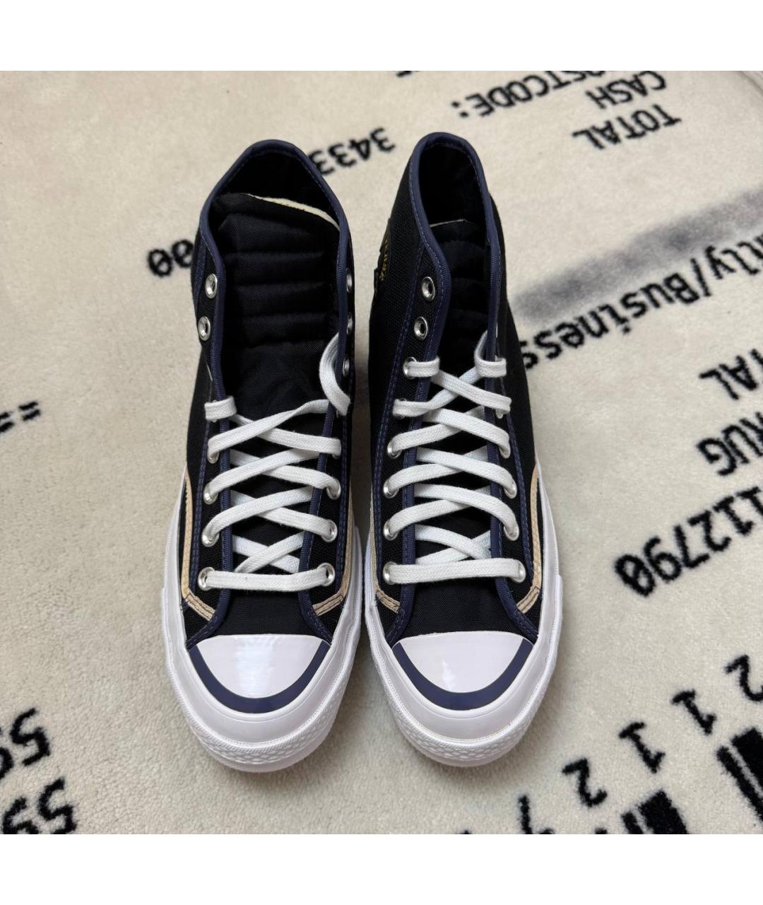 CONVERSE Черные высокие кроссовки / кеды, фото 2