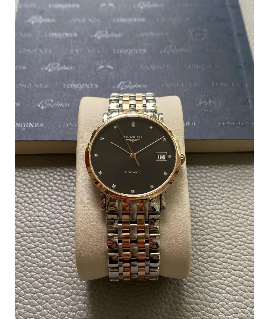 LONGINES Золотые металлические часы, фото 2