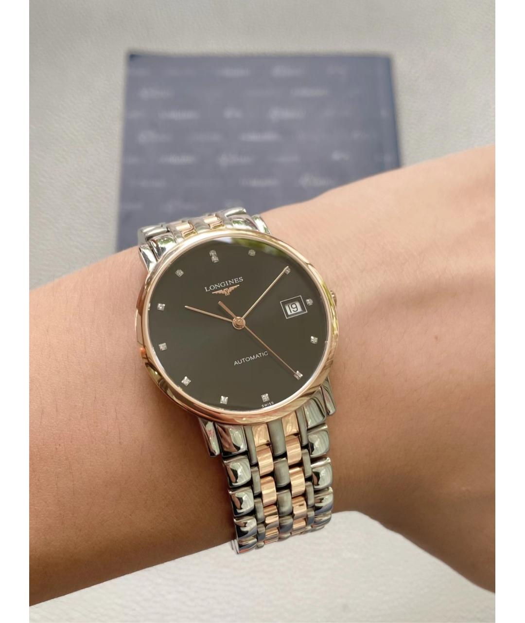 LONGINES Золотые металлические часы, фото 8