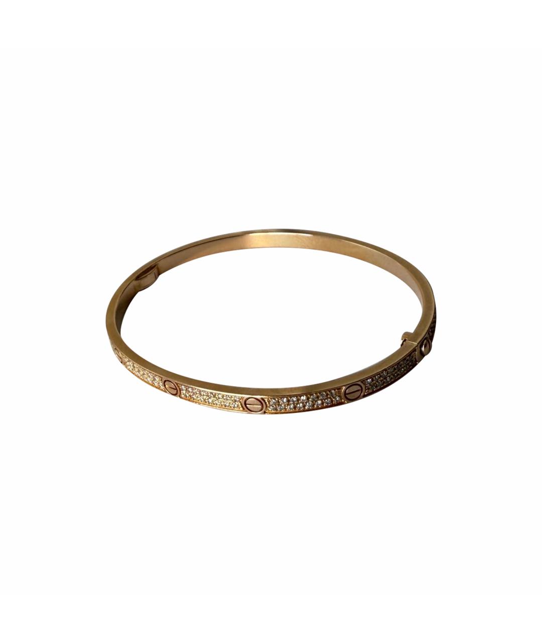 CARTIER Розовый браслет из розового золота, фото 1