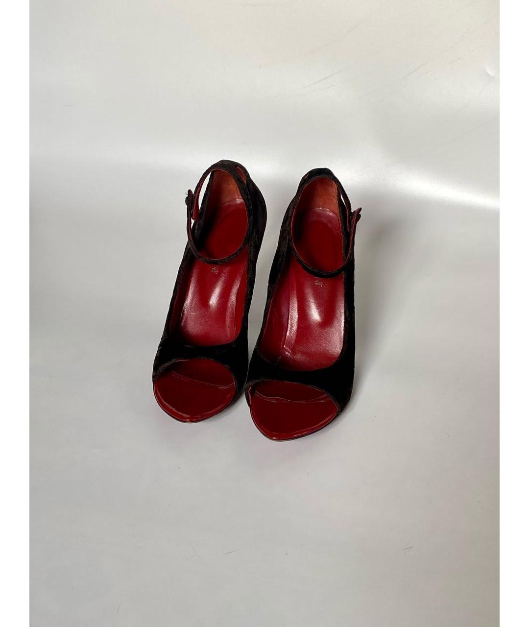 SAINT LAURENT Мульти босоножки, фото 3