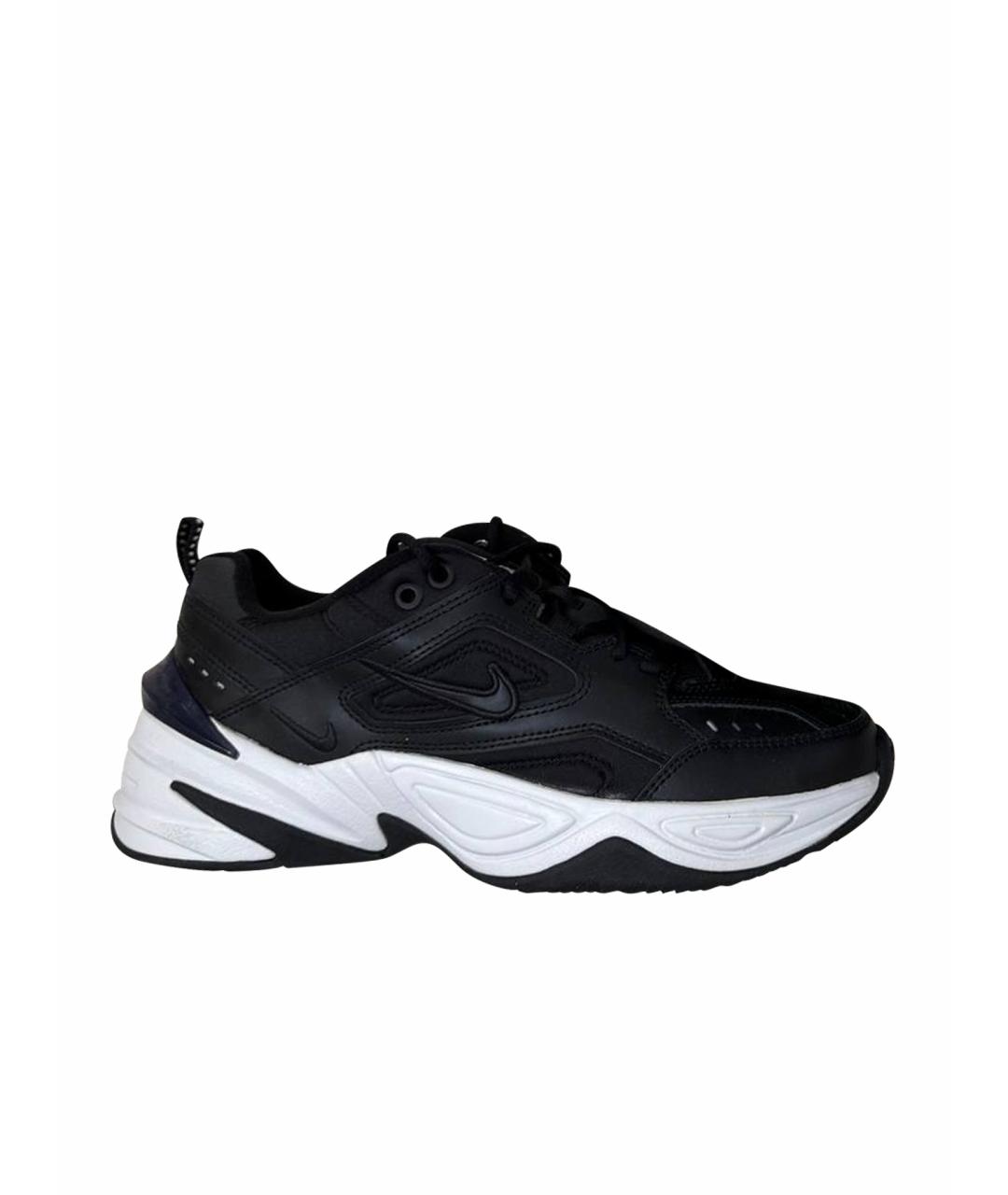 NIKE Черные низкие кроссовки / кеды, фото 1