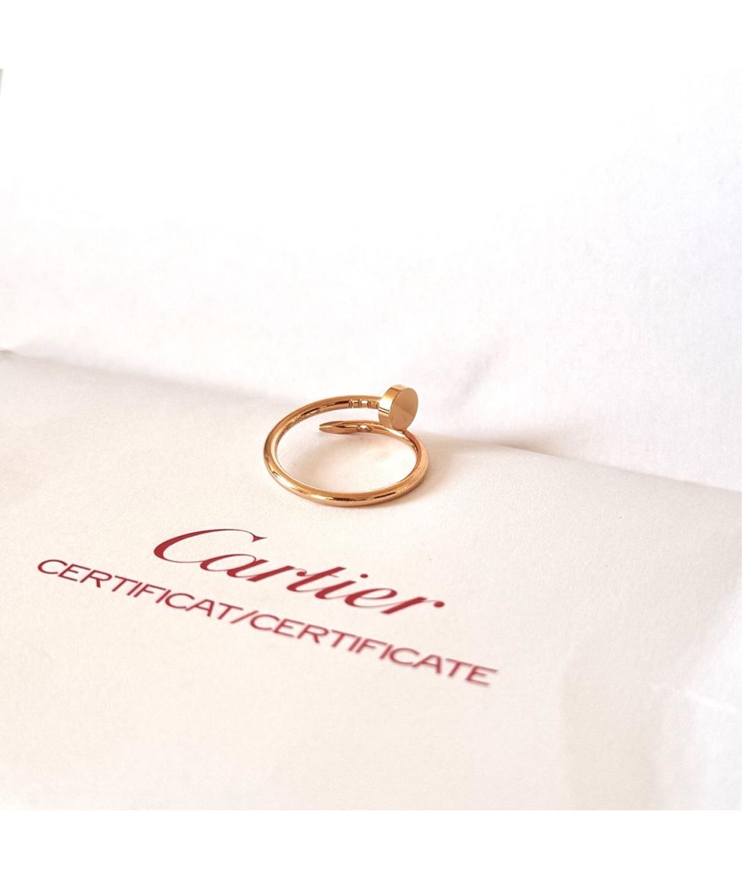 CARTIER Золотое кольцо из розового золота, фото 2