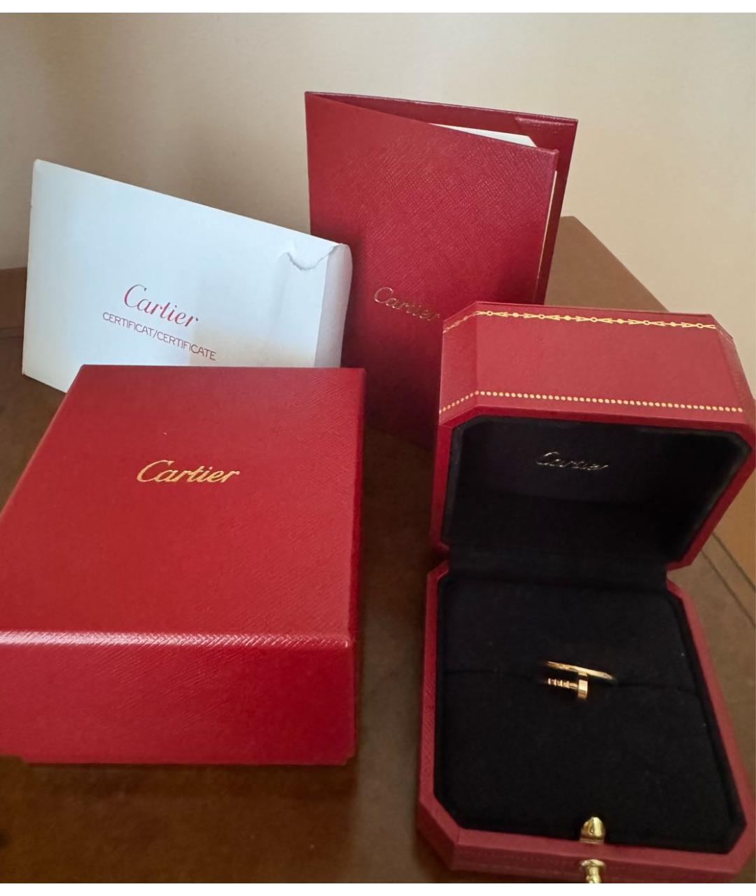 CARTIER Золотое кольцо из розового золота, фото 4
