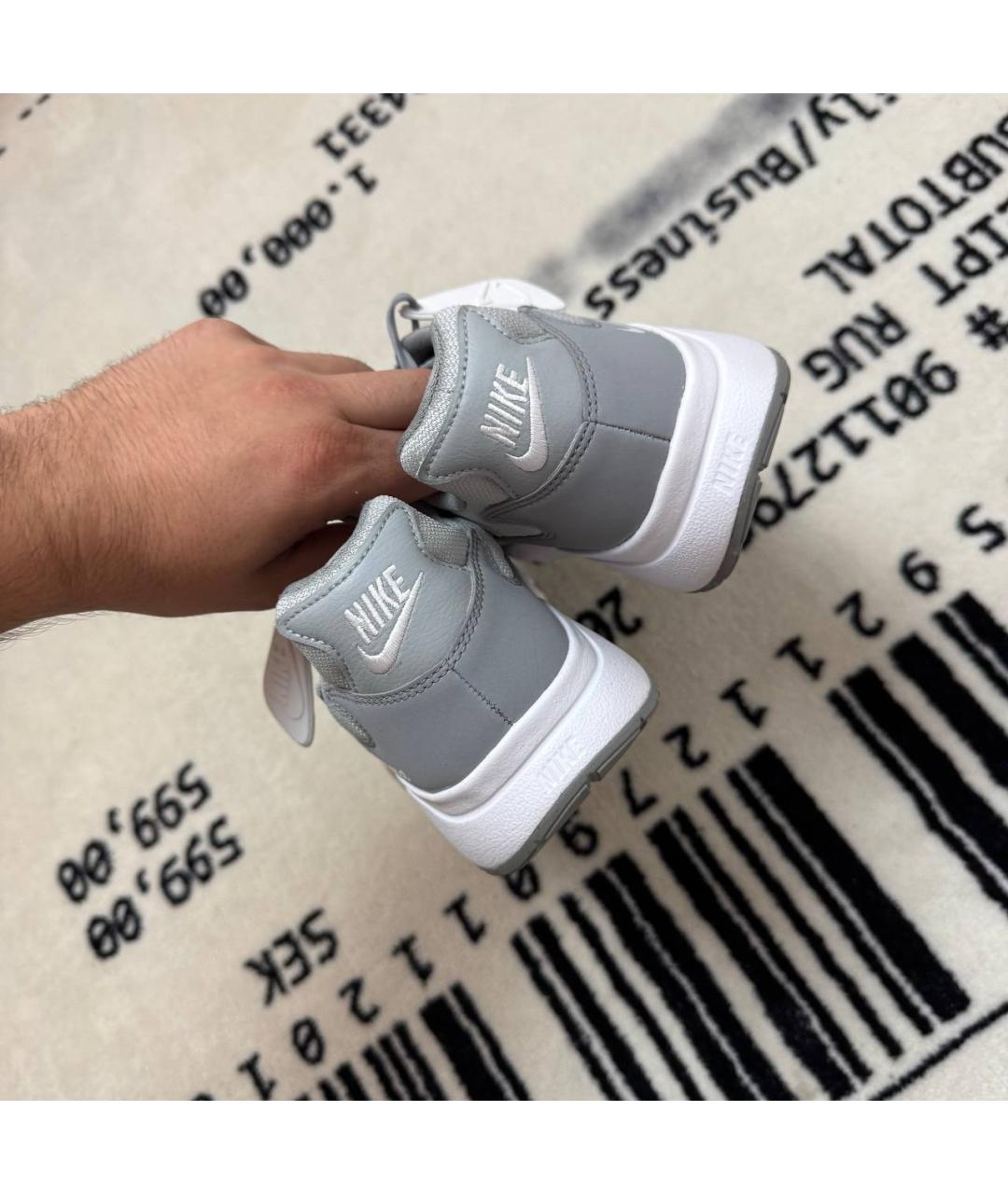 NIKE Серые низкие кроссовки / кеды, фото 4