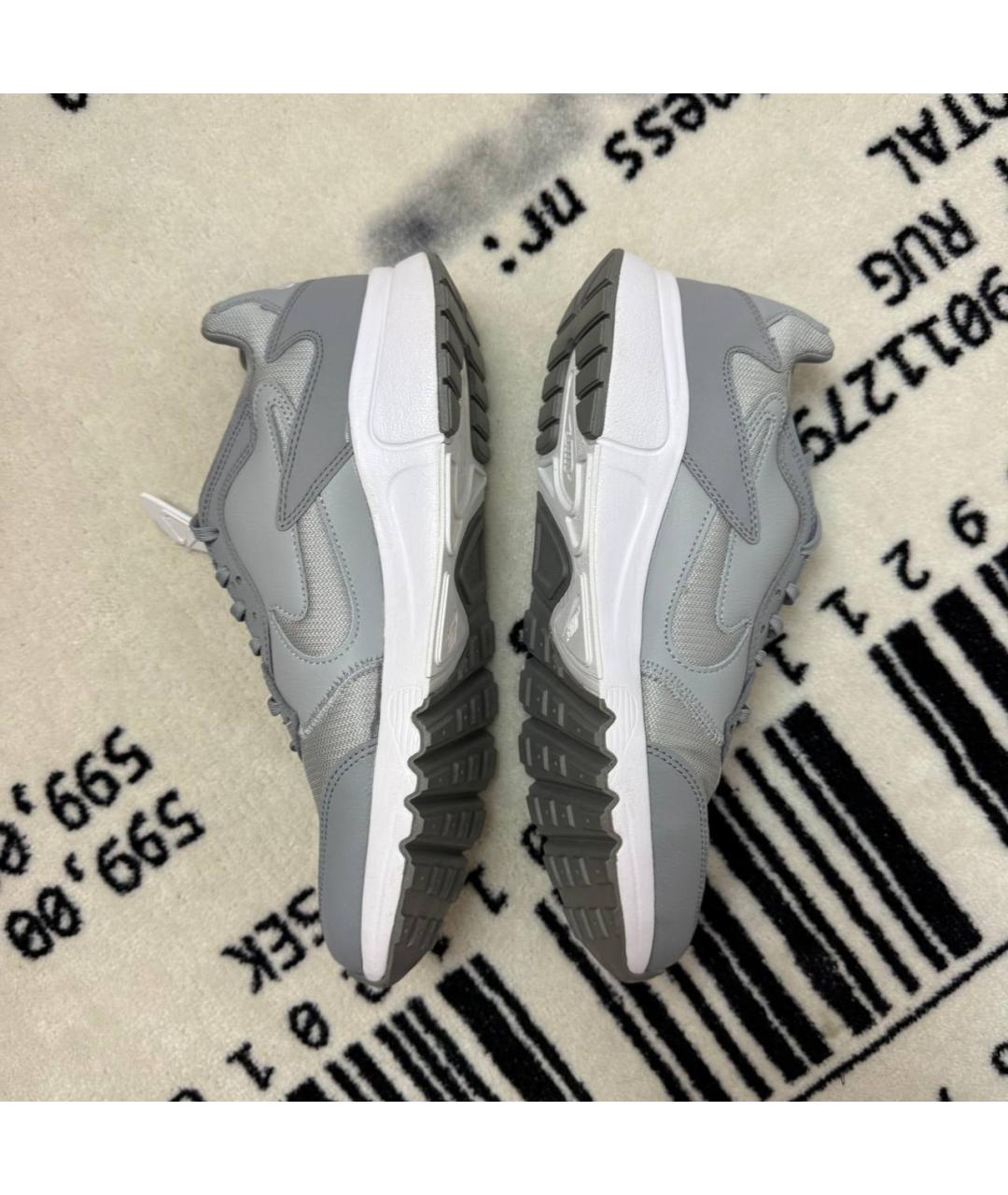 NIKE Серые низкие кроссовки / кеды, фото 3