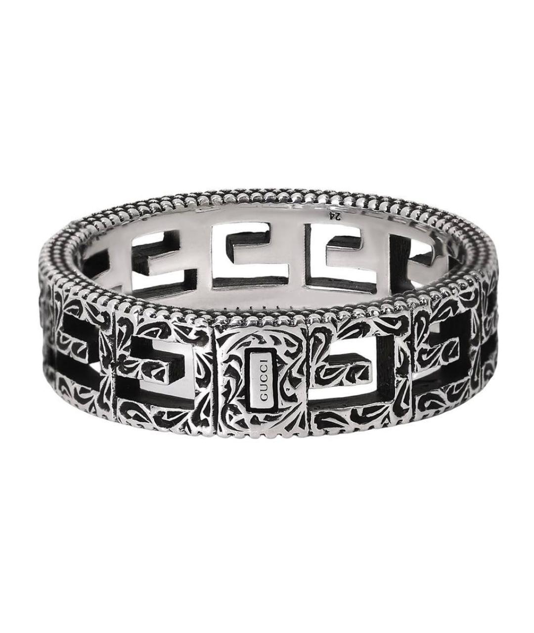 GUCCI Серебряное серебряное кольцо, фото 9