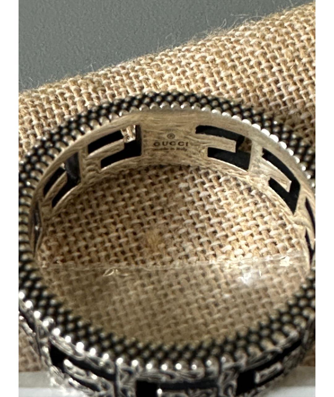 GUCCI Серебряное серебряное кольцо, фото 4
