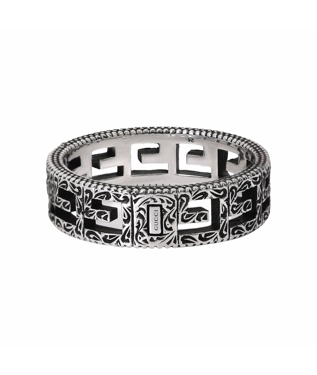 GUCCI Серебряное серебряное кольцо, фото 1