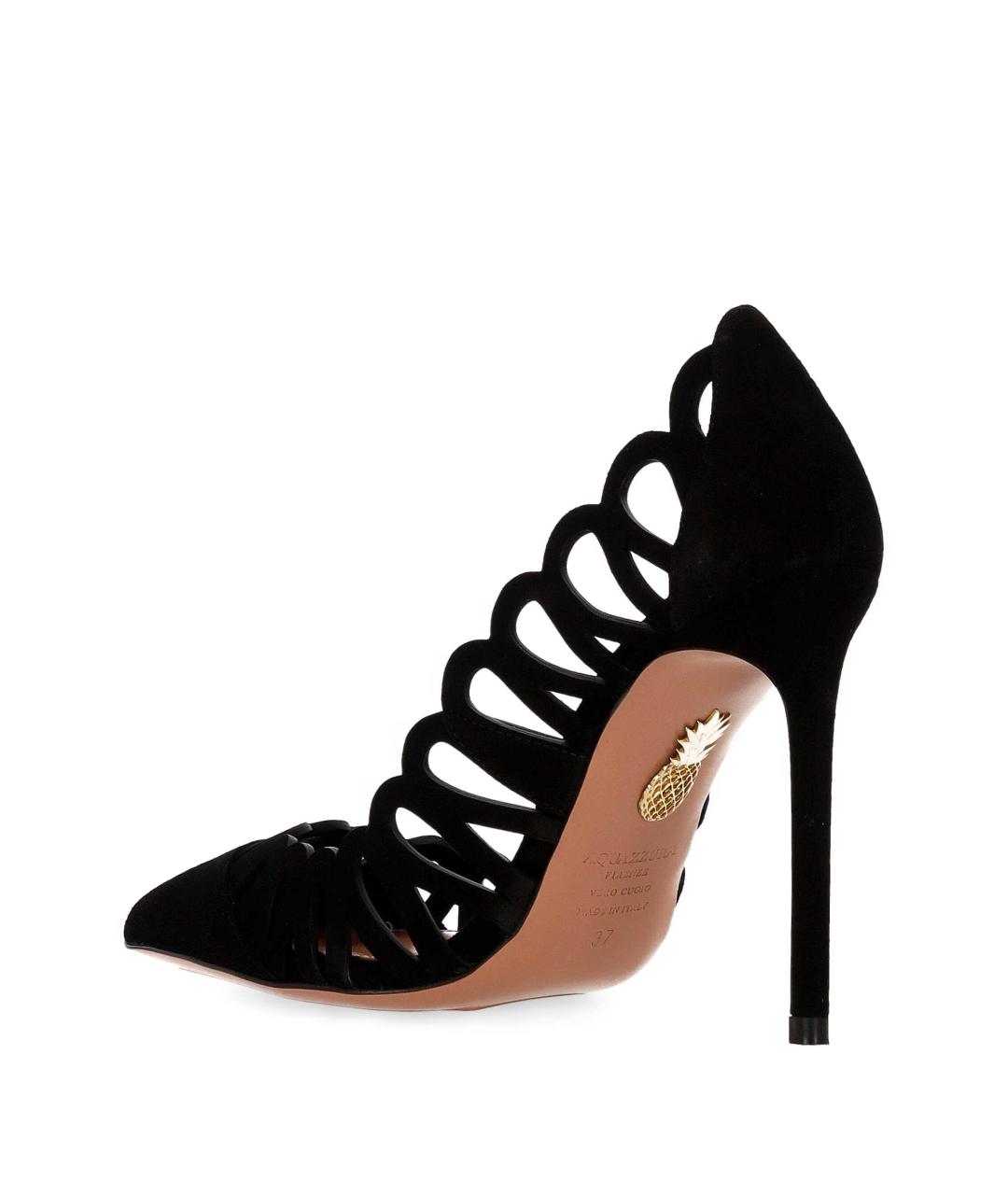 AQUAZZURA Черные туфли, фото 3
