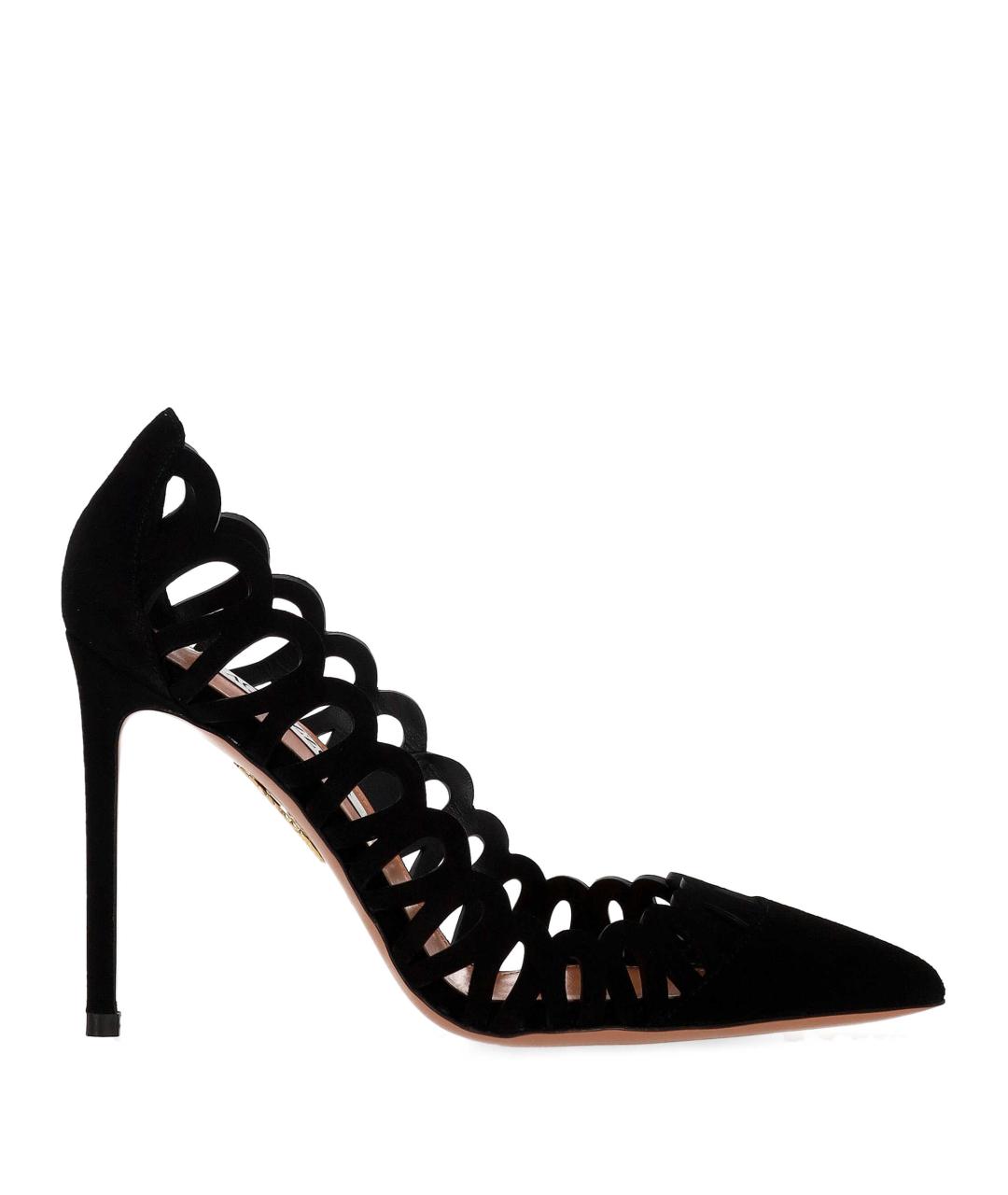 AQUAZZURA Черные туфли, фото 1