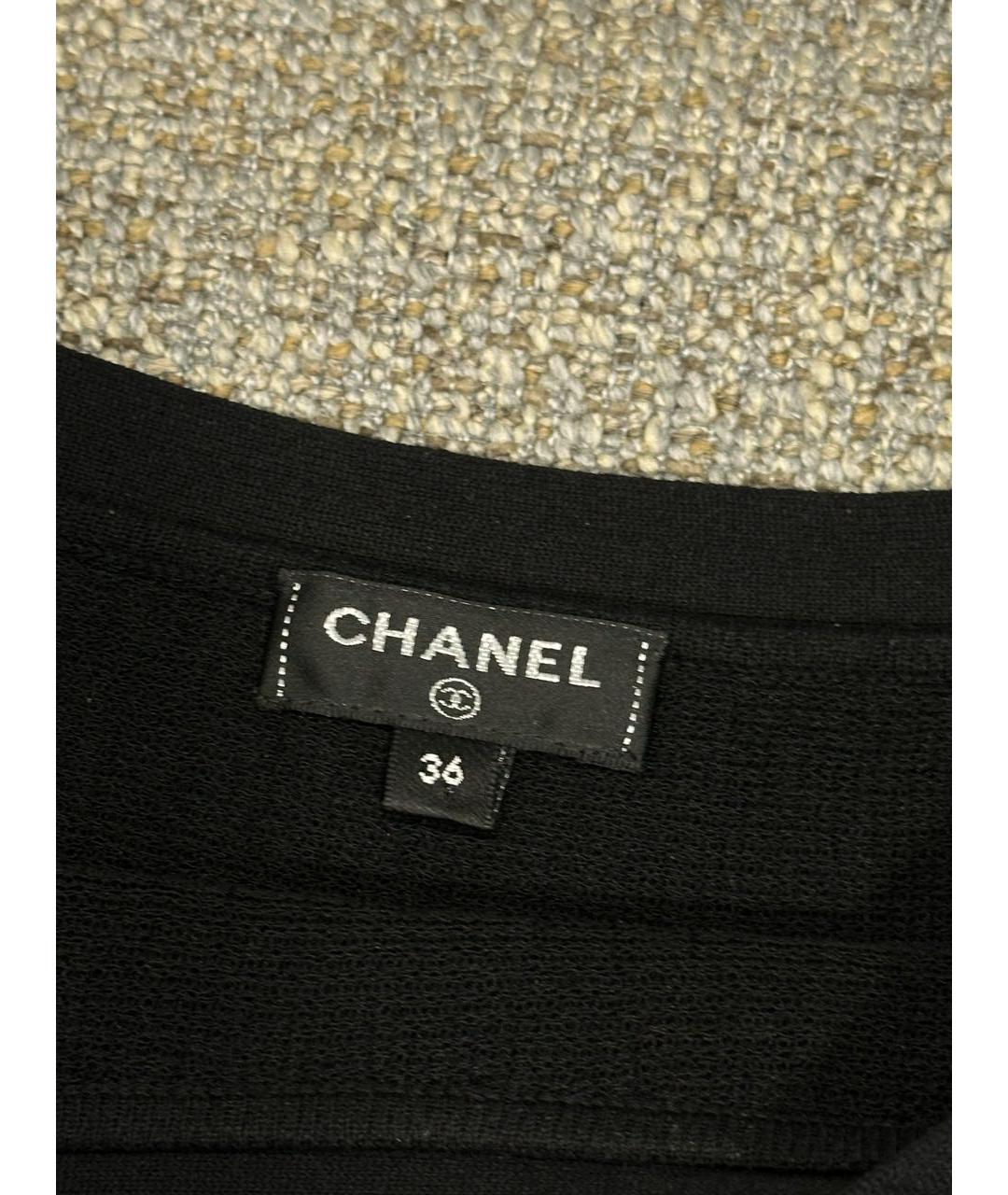 CHANEL Черная юбка миди, фото 6