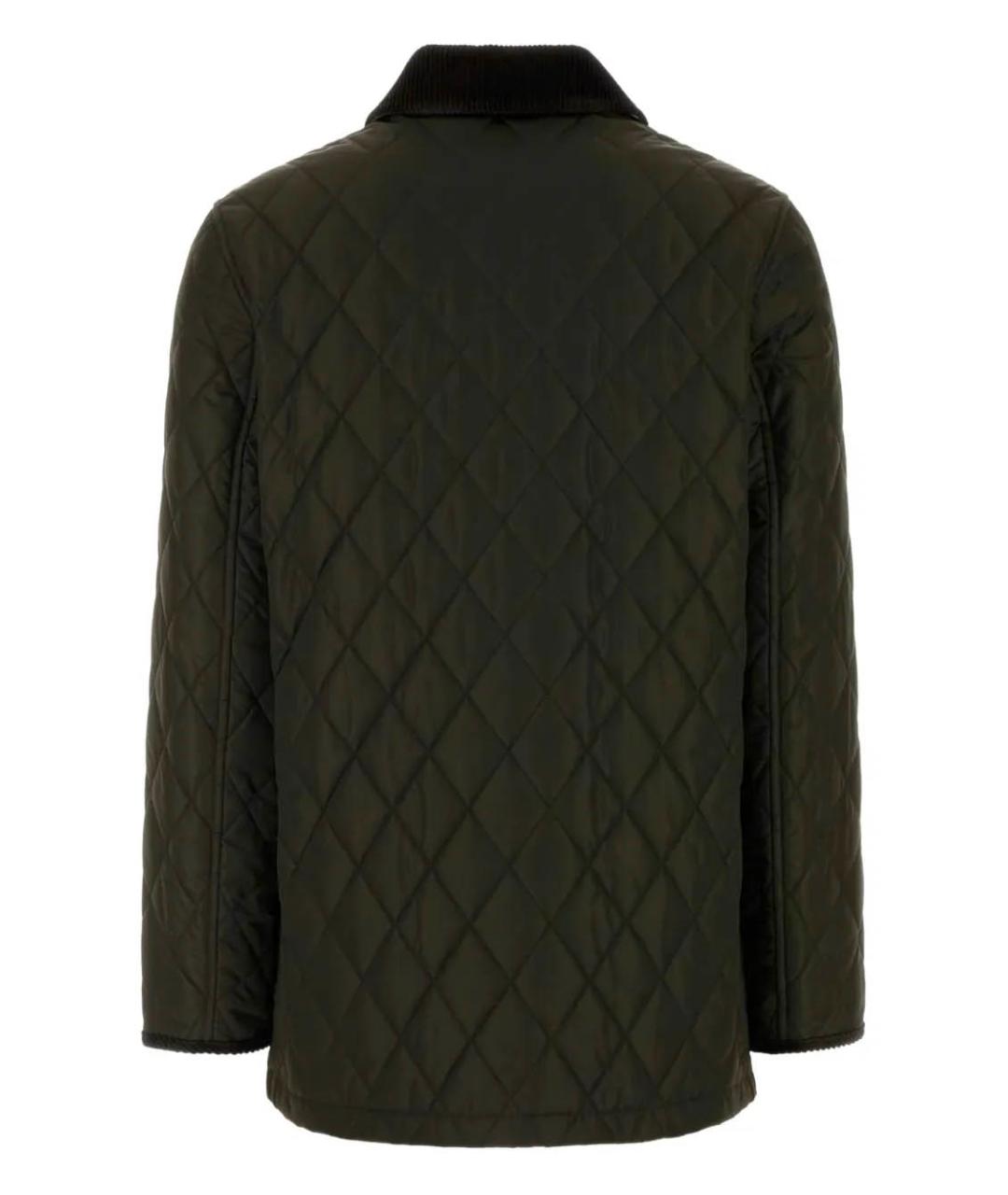 BURBERRY Хаки куртка, фото 2