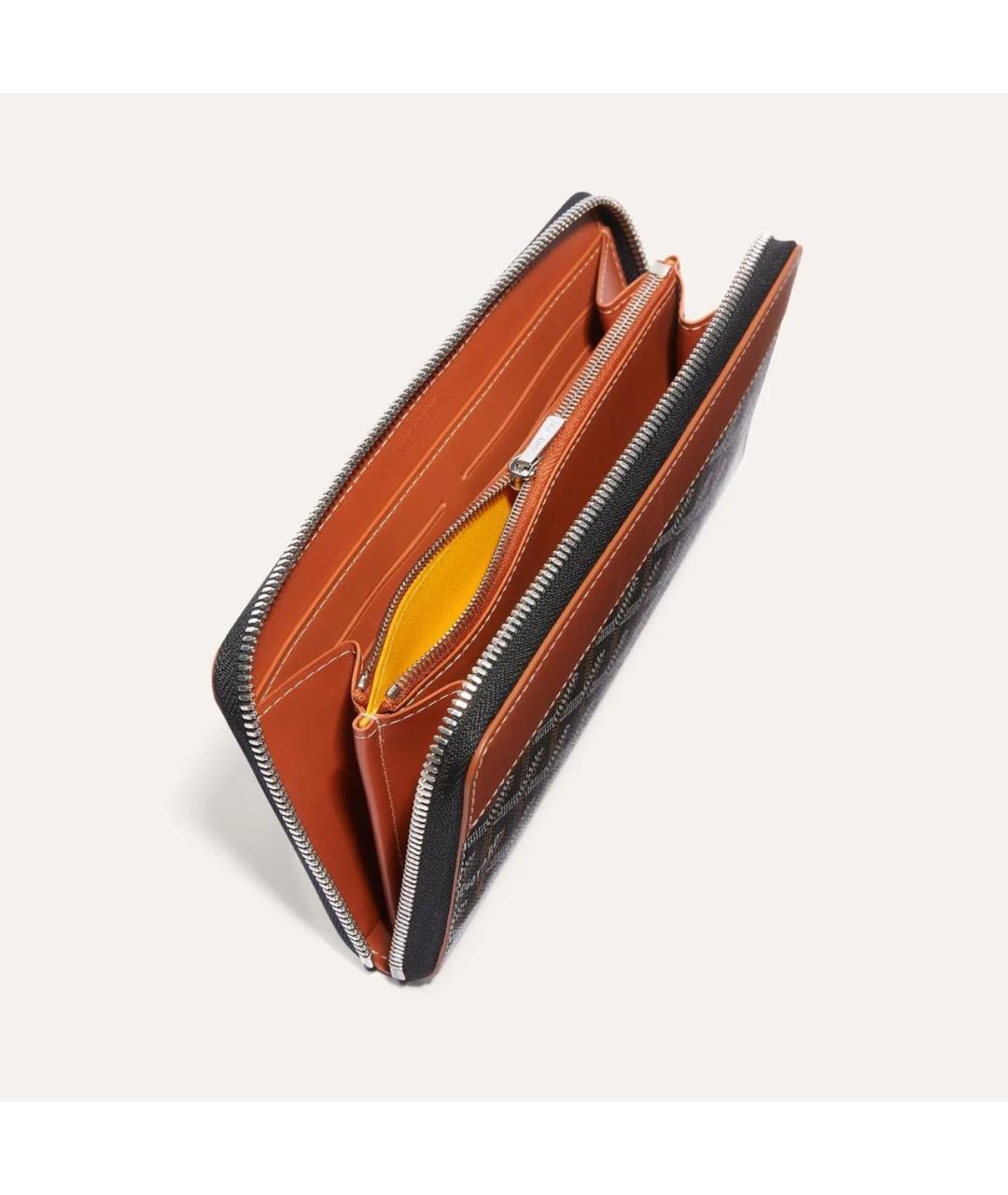 GOYARD Коричневый кошелек, фото 2