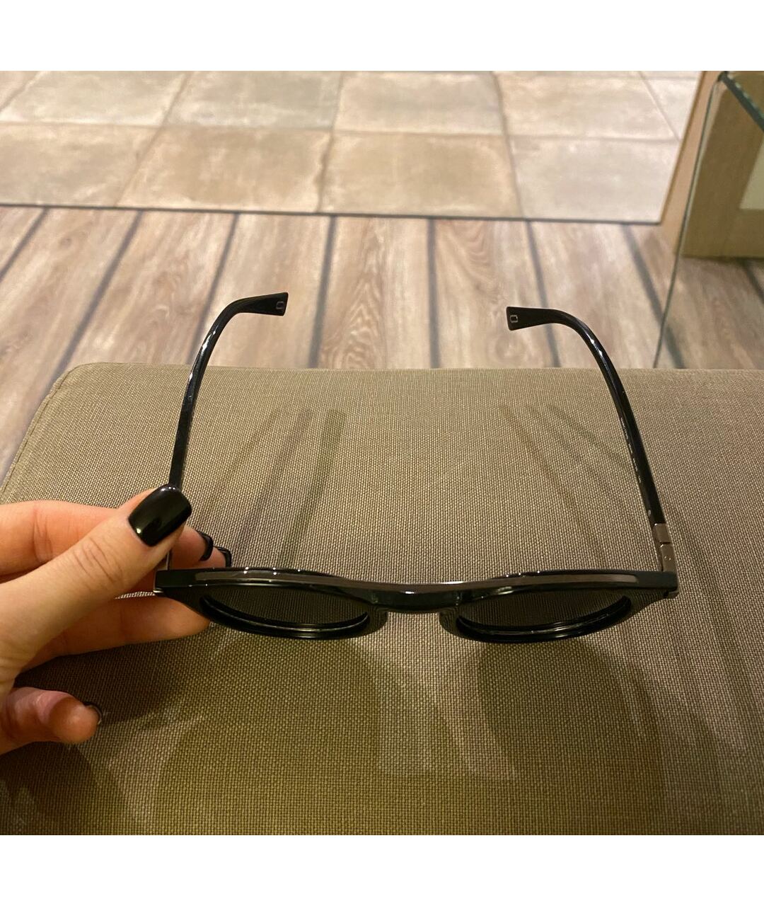 MARC JACOBS Черные пластиковые солнцезащитные очки, фото 7