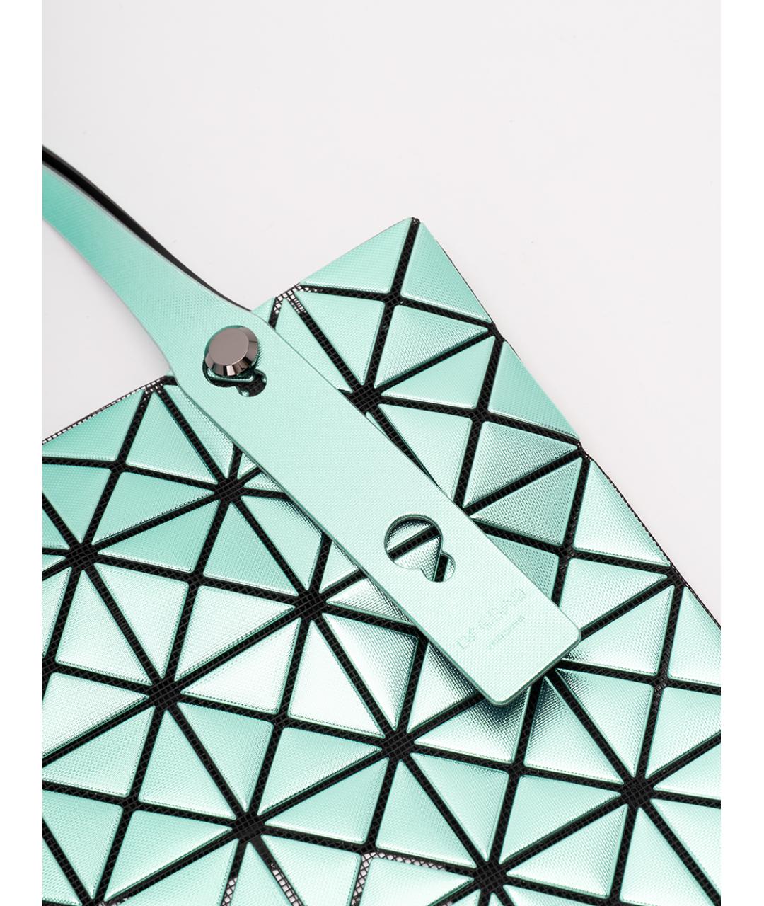 BAO BAO ISSEY MIYAKE Бирюзовая сумка тоут, фото 3