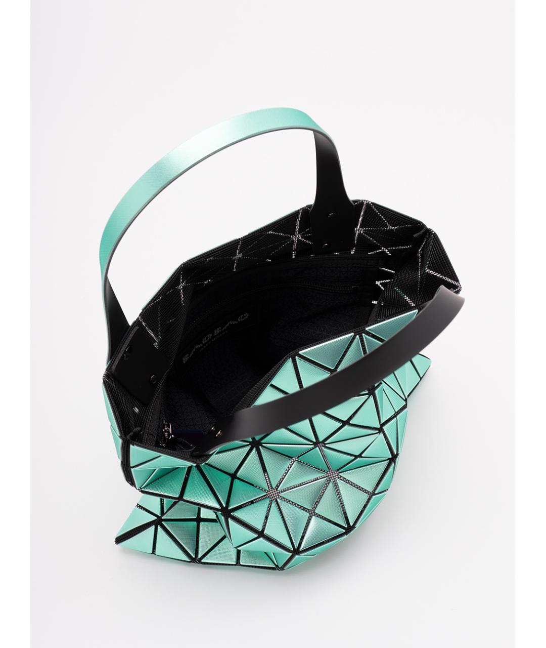 BAO BAO ISSEY MIYAKE Бирюзовая сумка тоут, фото 4