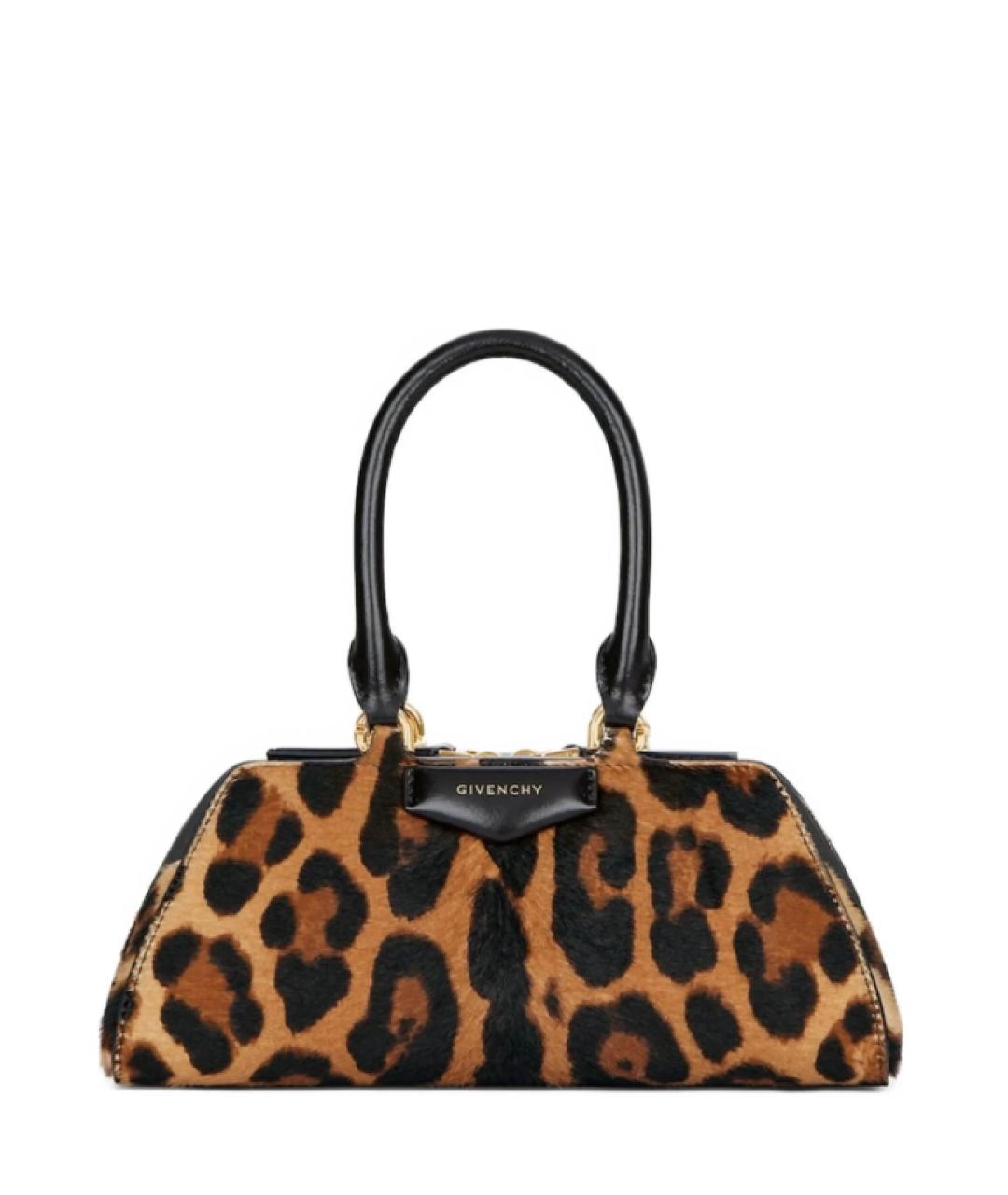 GIVENCHY Коричневая сумка с короткими ручками, фото 1