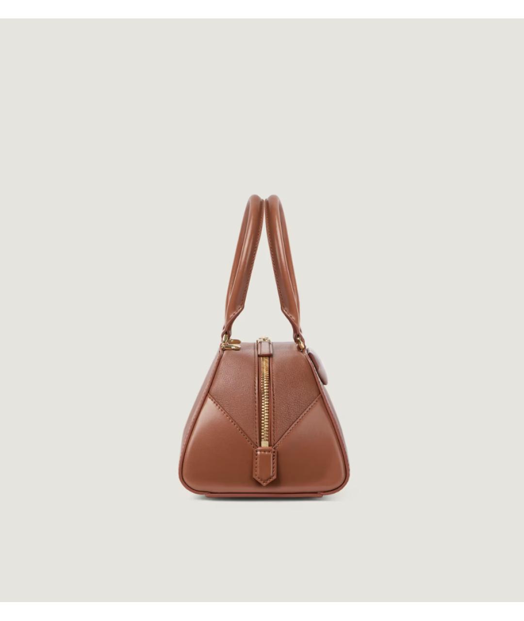 GIVENCHY Коричневая кожаная сумка тоут, фото 3