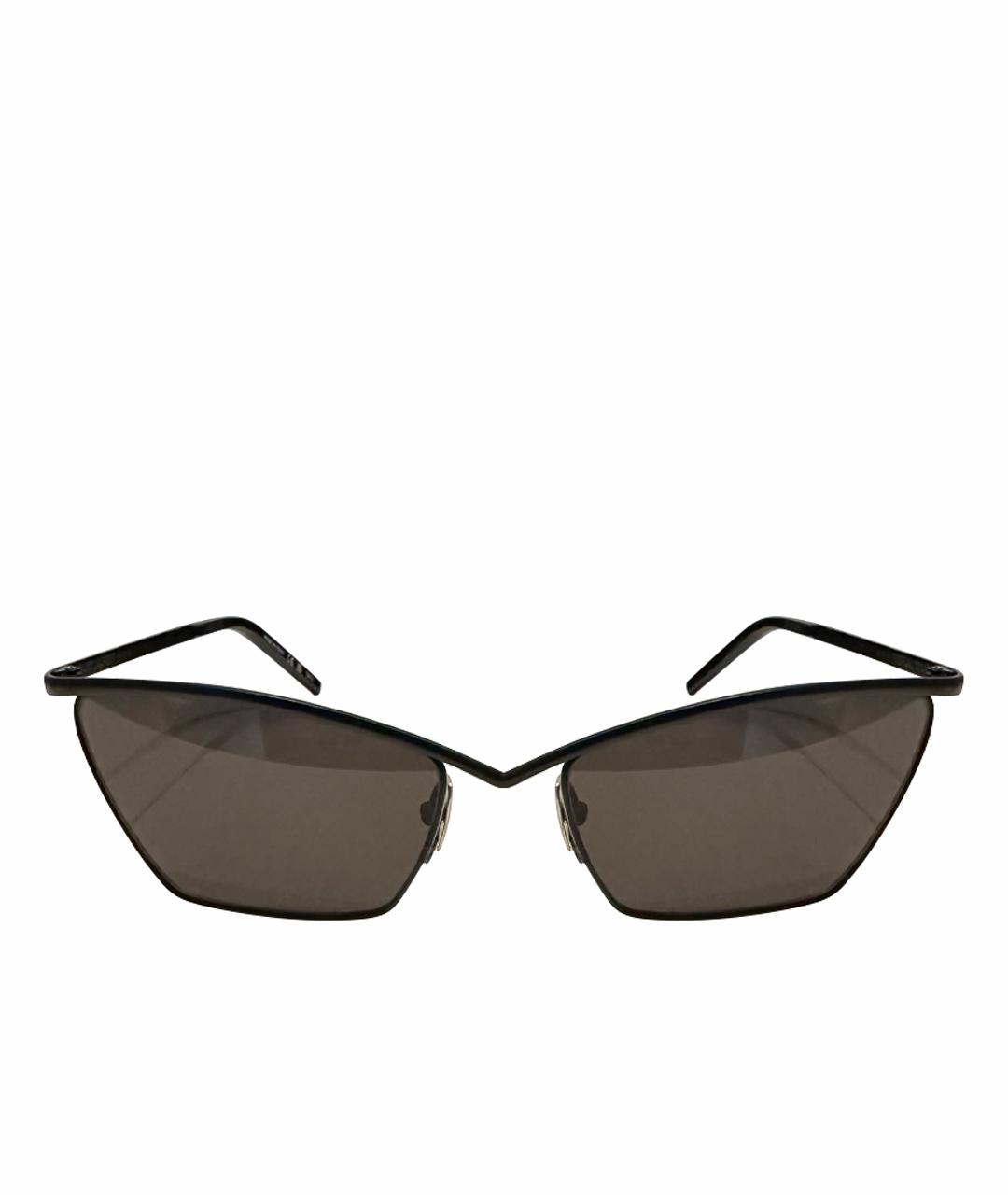 SAINT LAURENT Черные солнцезащитные очки, фото 1