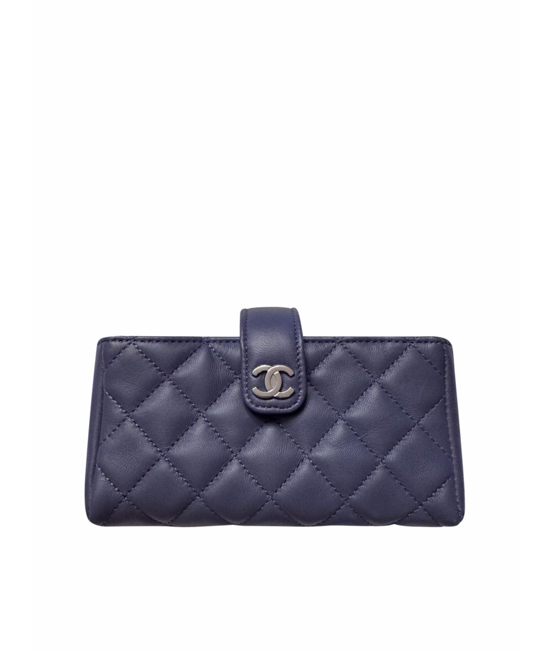CHANEL Фиолетовый кошелек, фото 1