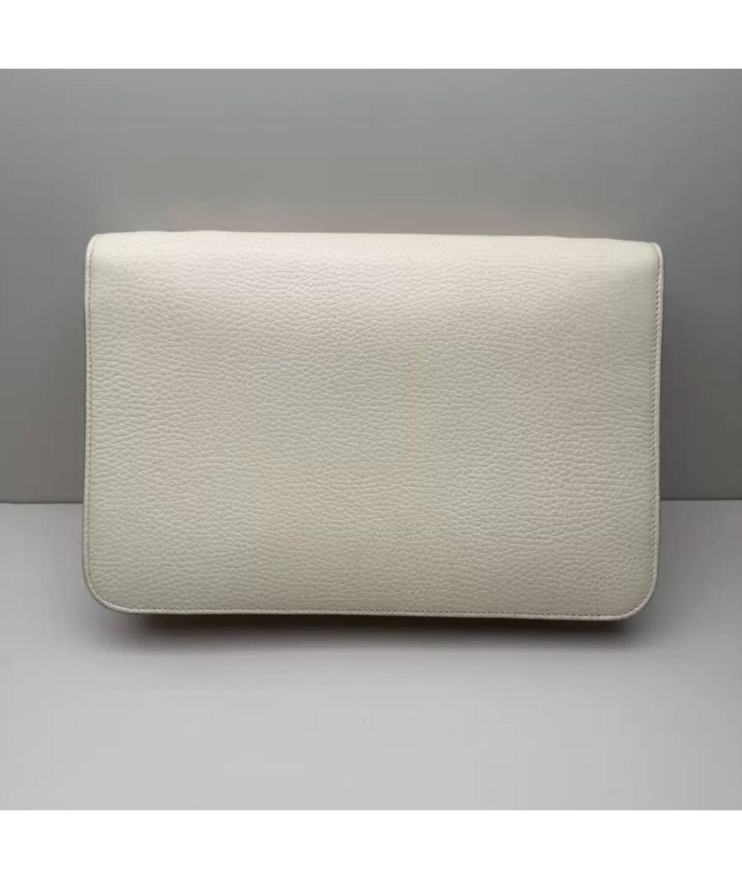 GUCCI Бежевая кожаная сумка через плечо, фото 2