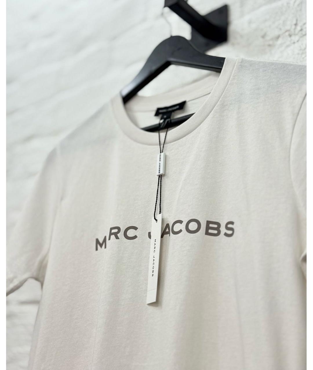 MARC JACOBS Белая хлопковая футболка, фото 3