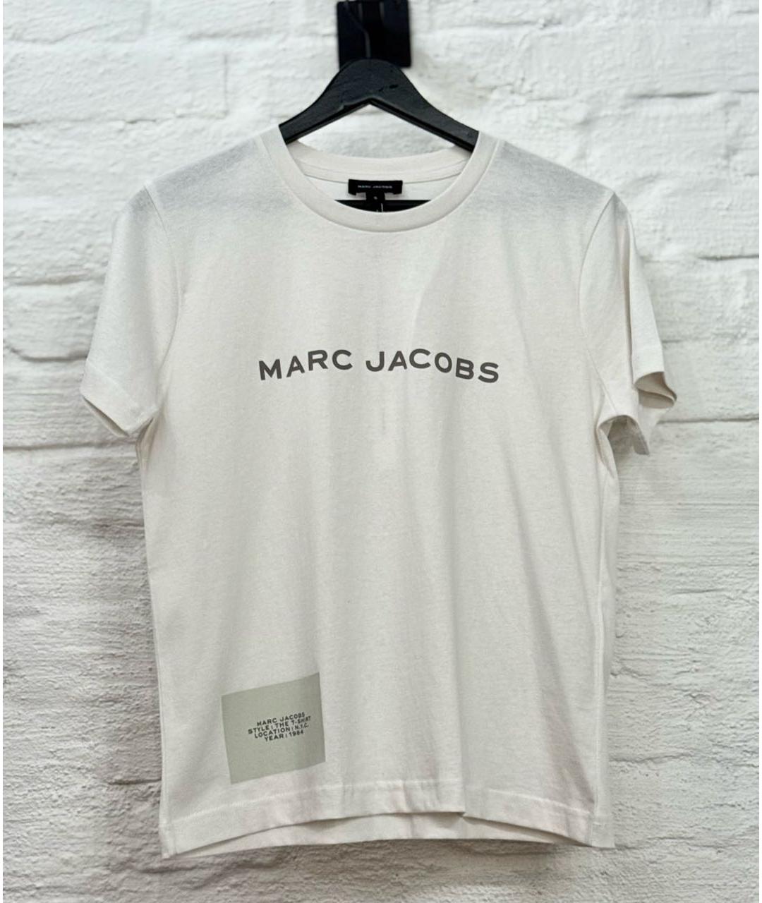 MARC JACOBS Белая хлопковая футболка, фото 5