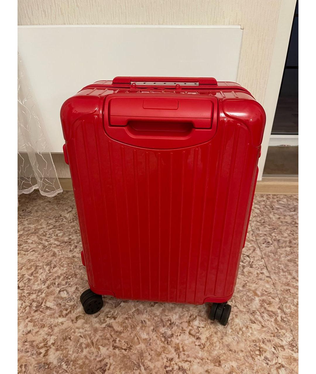 Rimowa Красный хлопковый чемодан, фото 3