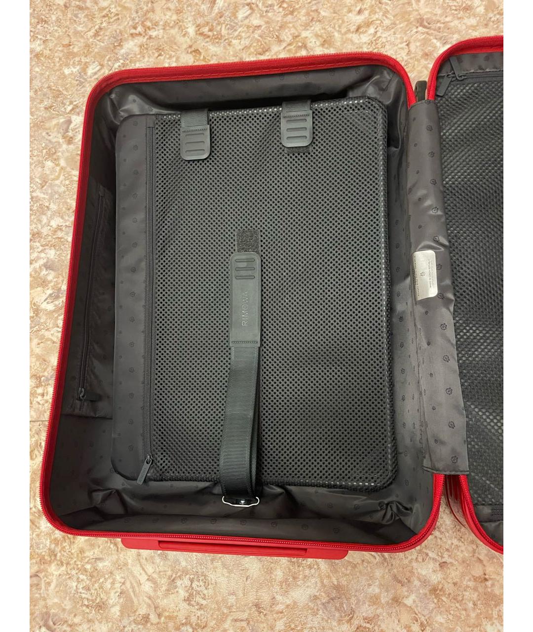 Rimowa Красный хлопковый чемодан, фото 4