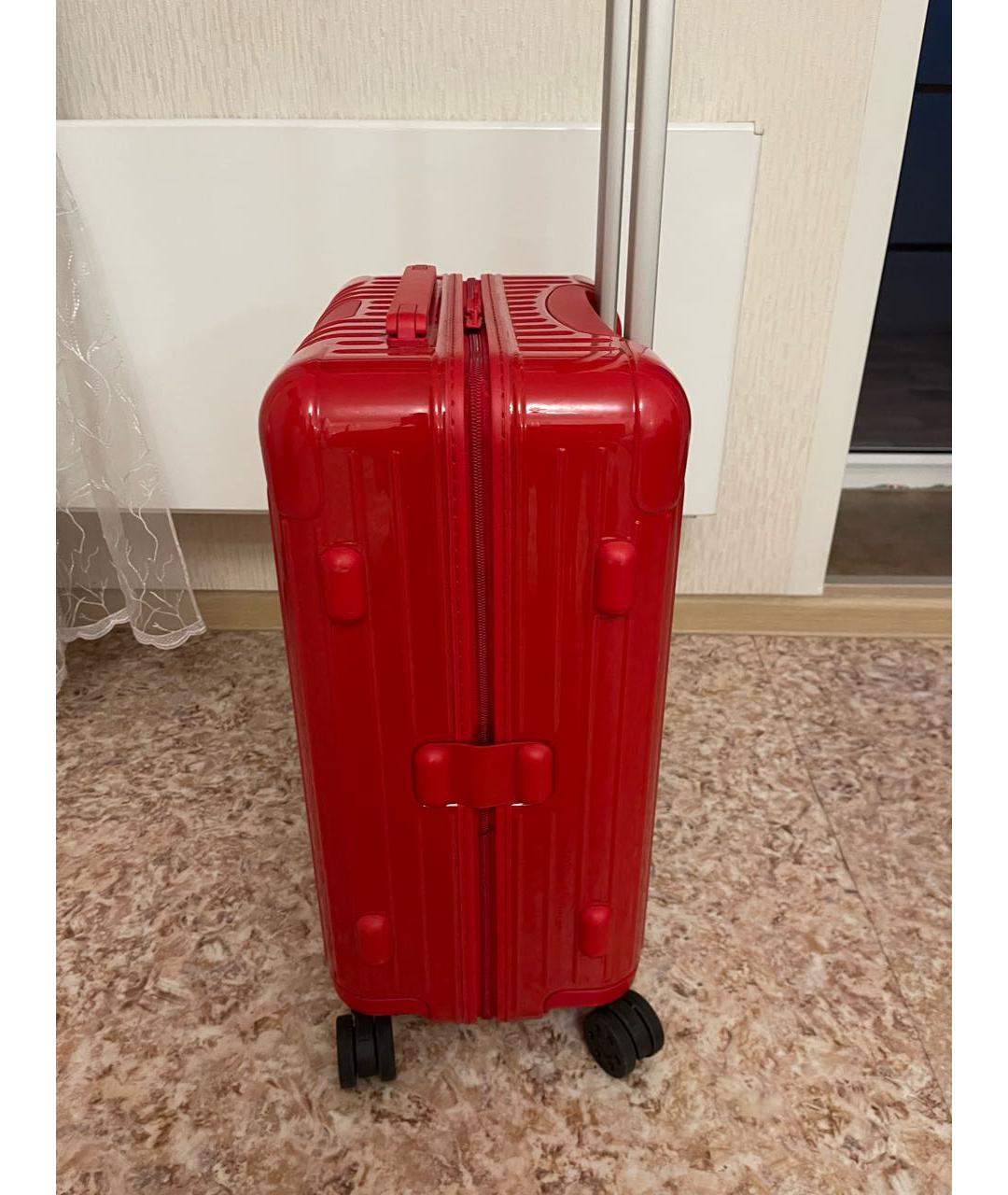 Rimowa Красный хлопковый чемодан, фото 2