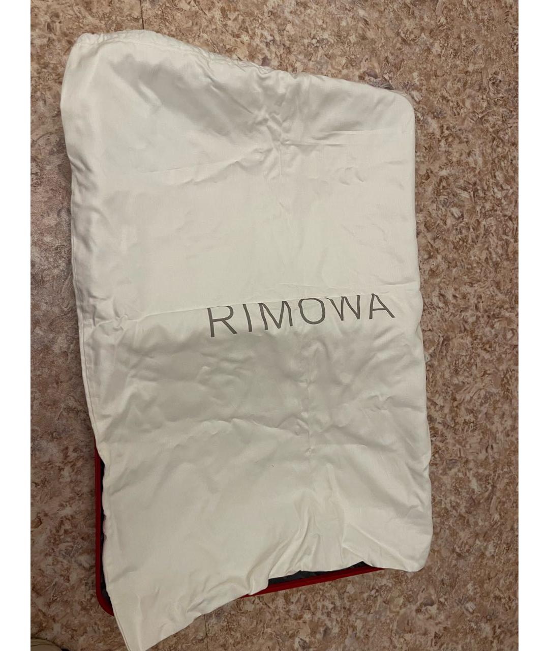 Rimowa Красный хлопковый чемодан, фото 6