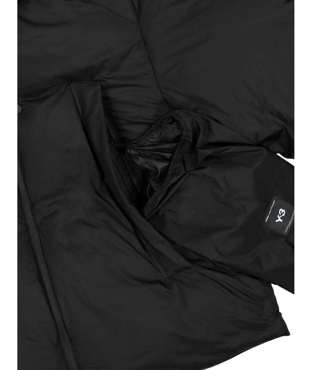 Y-3 Черная полиамидовая куртка, фото 2