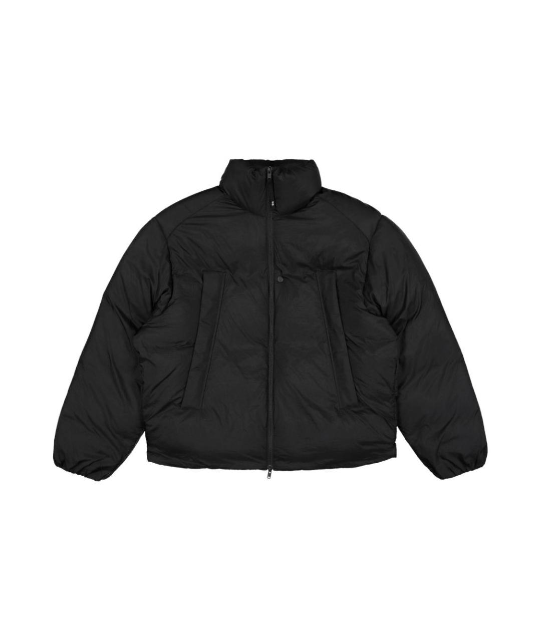 Y-3 Черная полиамидовая куртка, фото 1