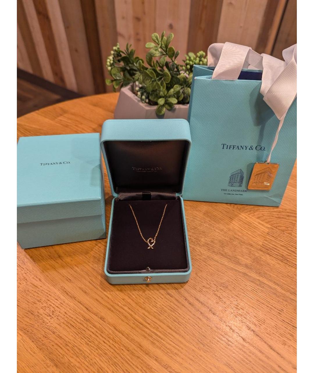 TIFFANY&CO Золотая подвеска из розового золота, фото 2