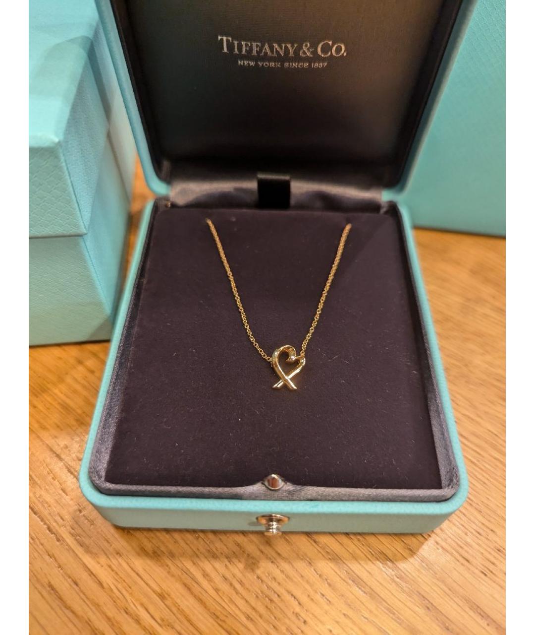 TIFFANY&CO Золотая подвеска из розового золота, фото 3