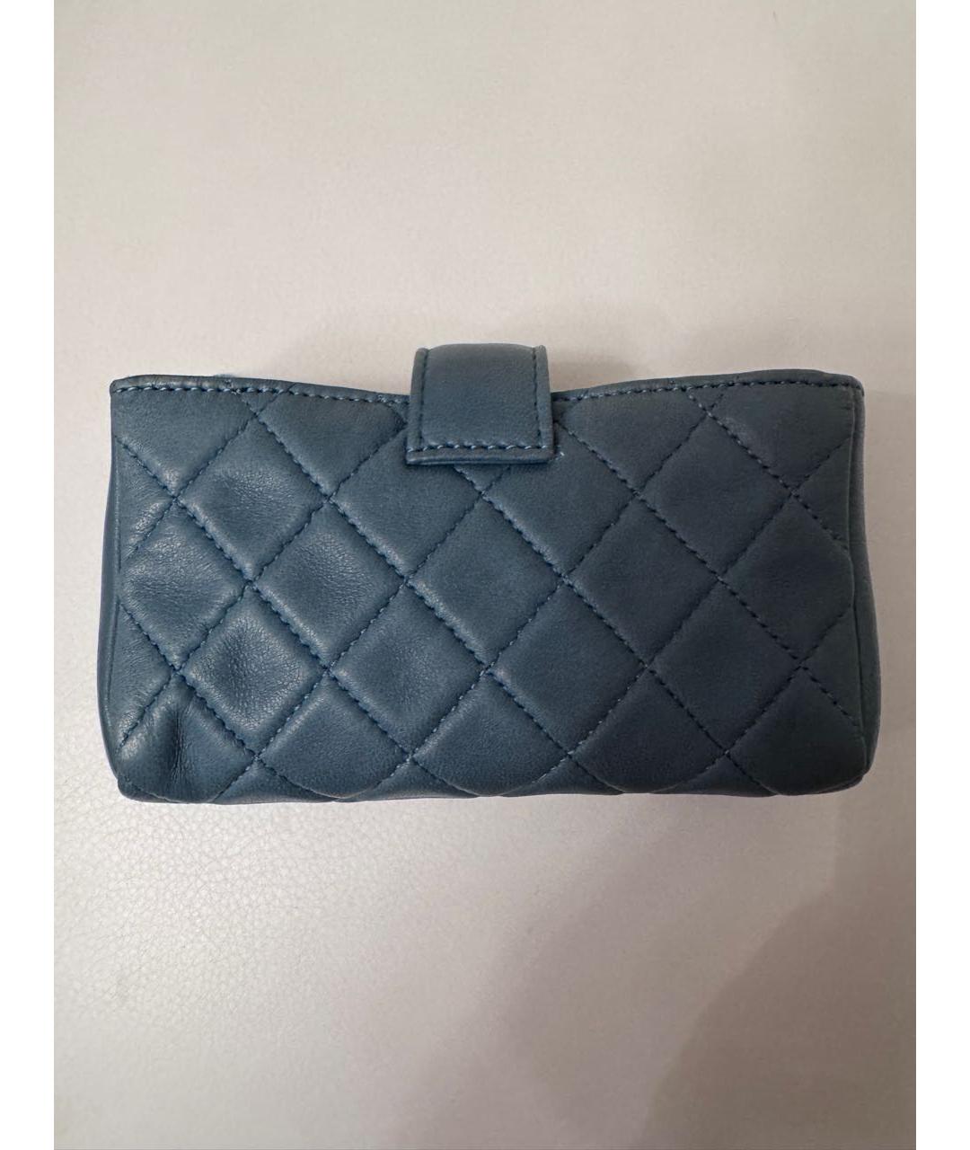 CHANEL Зеленый кошелек, фото 2