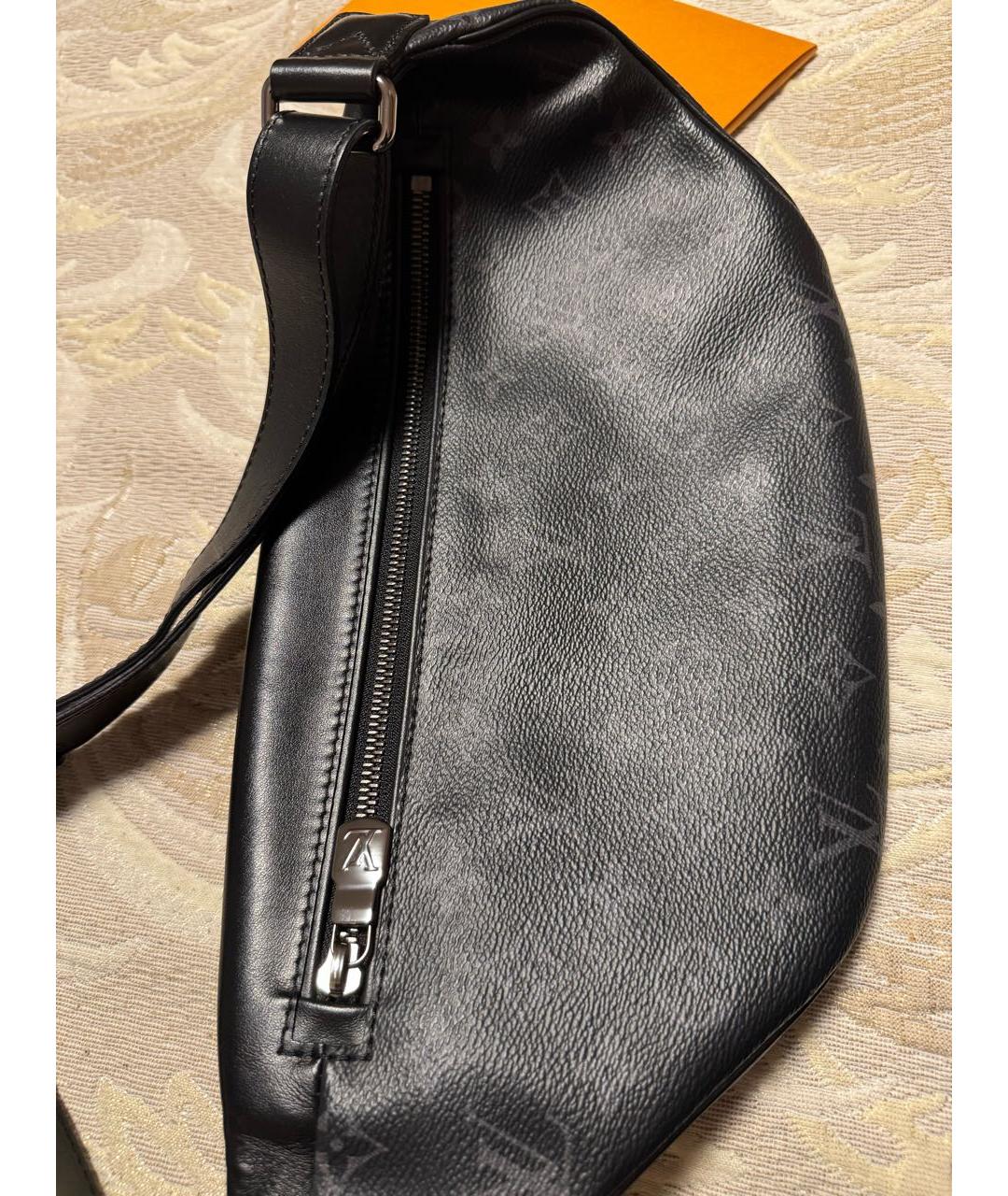 LOUIS VUITTON Черная поясная сумка, фото 7