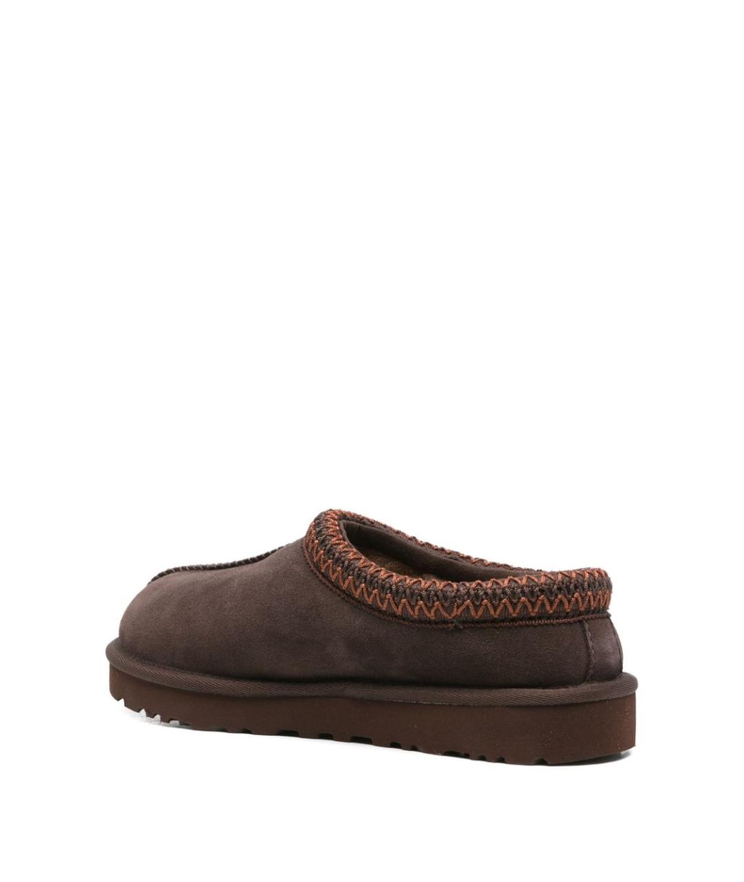 UGG AUSTRALIA Коричневые замшевые сабо, фото 2