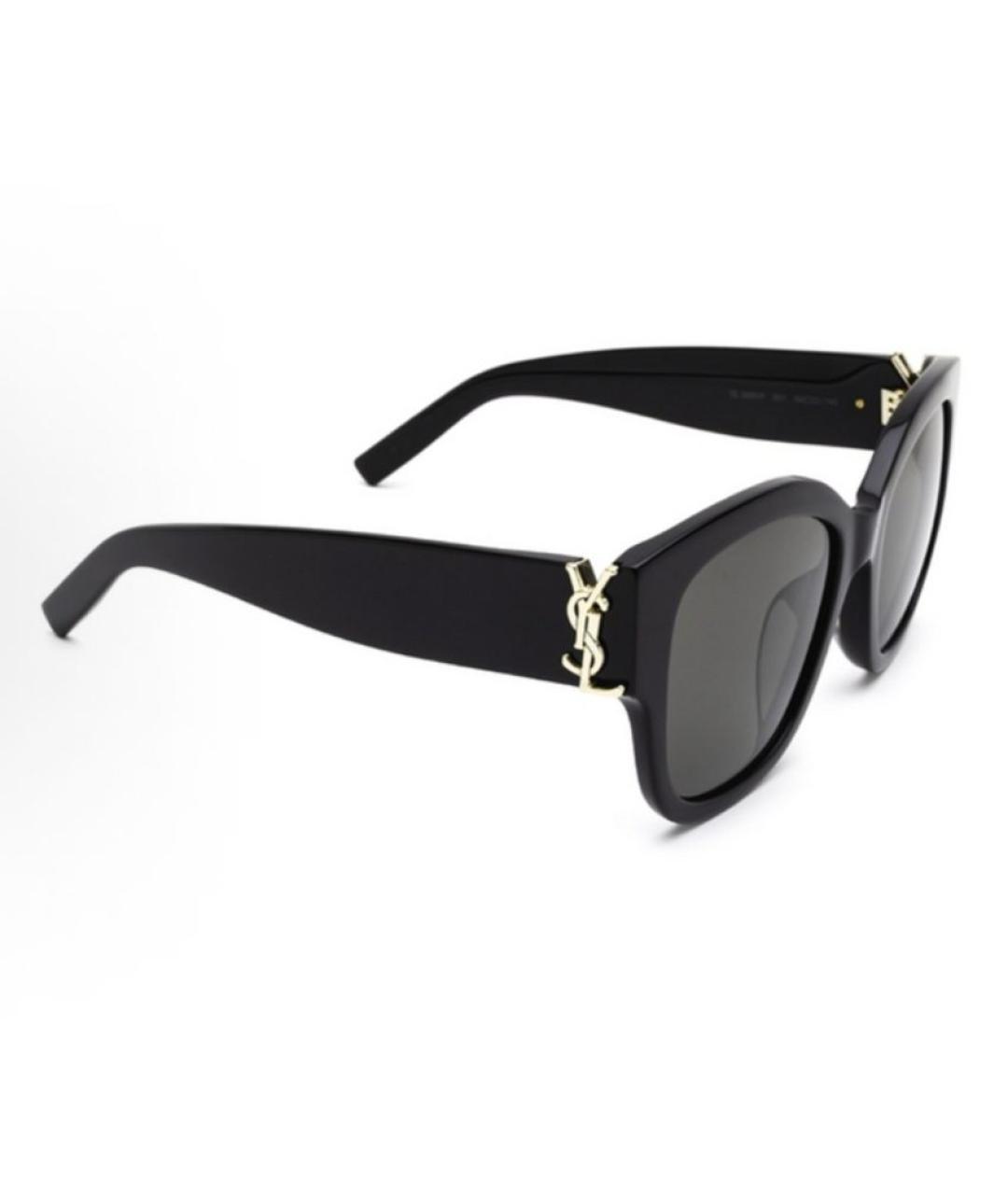SAINT LAURENT Черные солнцезащитные очки, фото 2