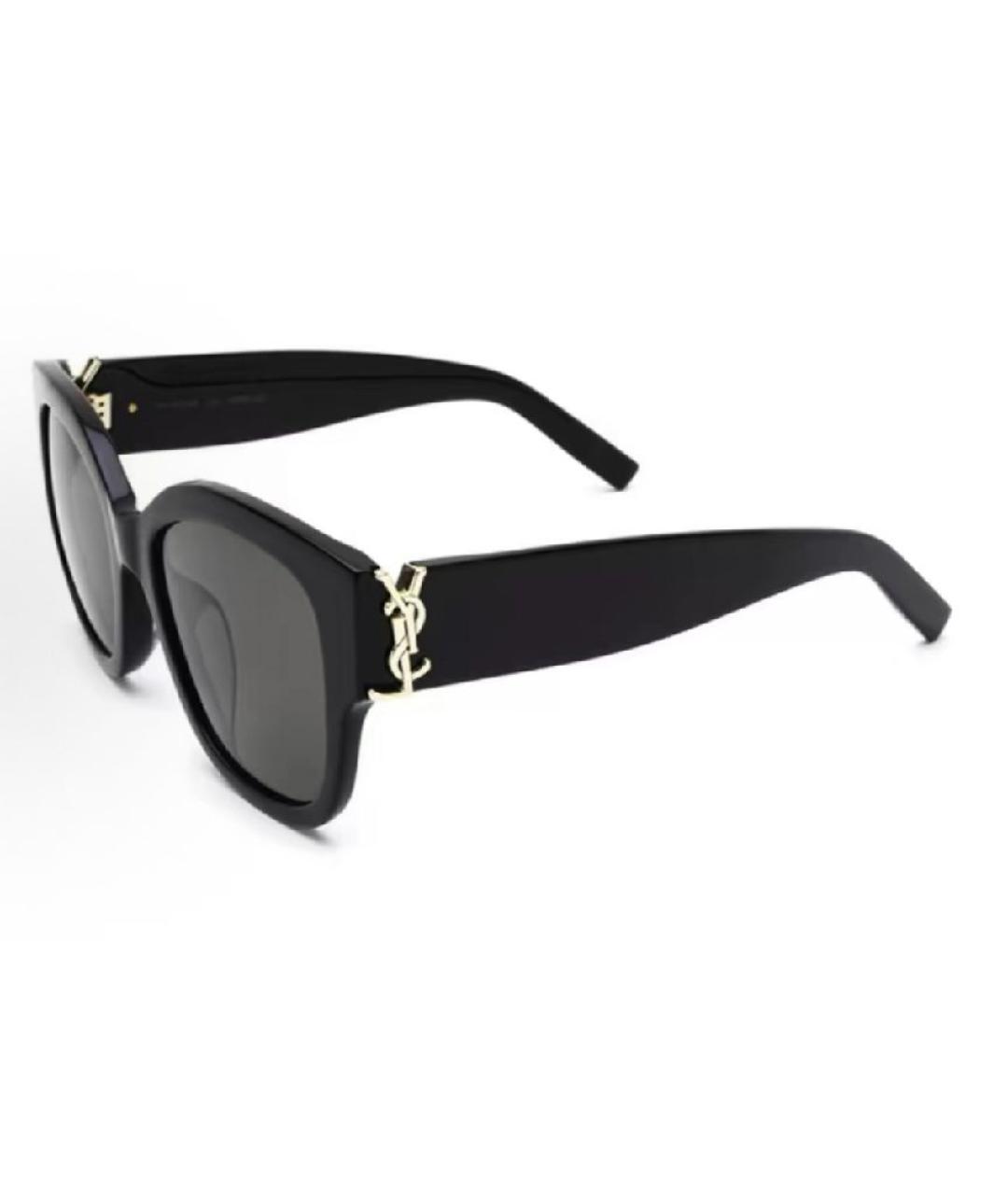 SAINT LAURENT Черные солнцезащитные очки, фото 7