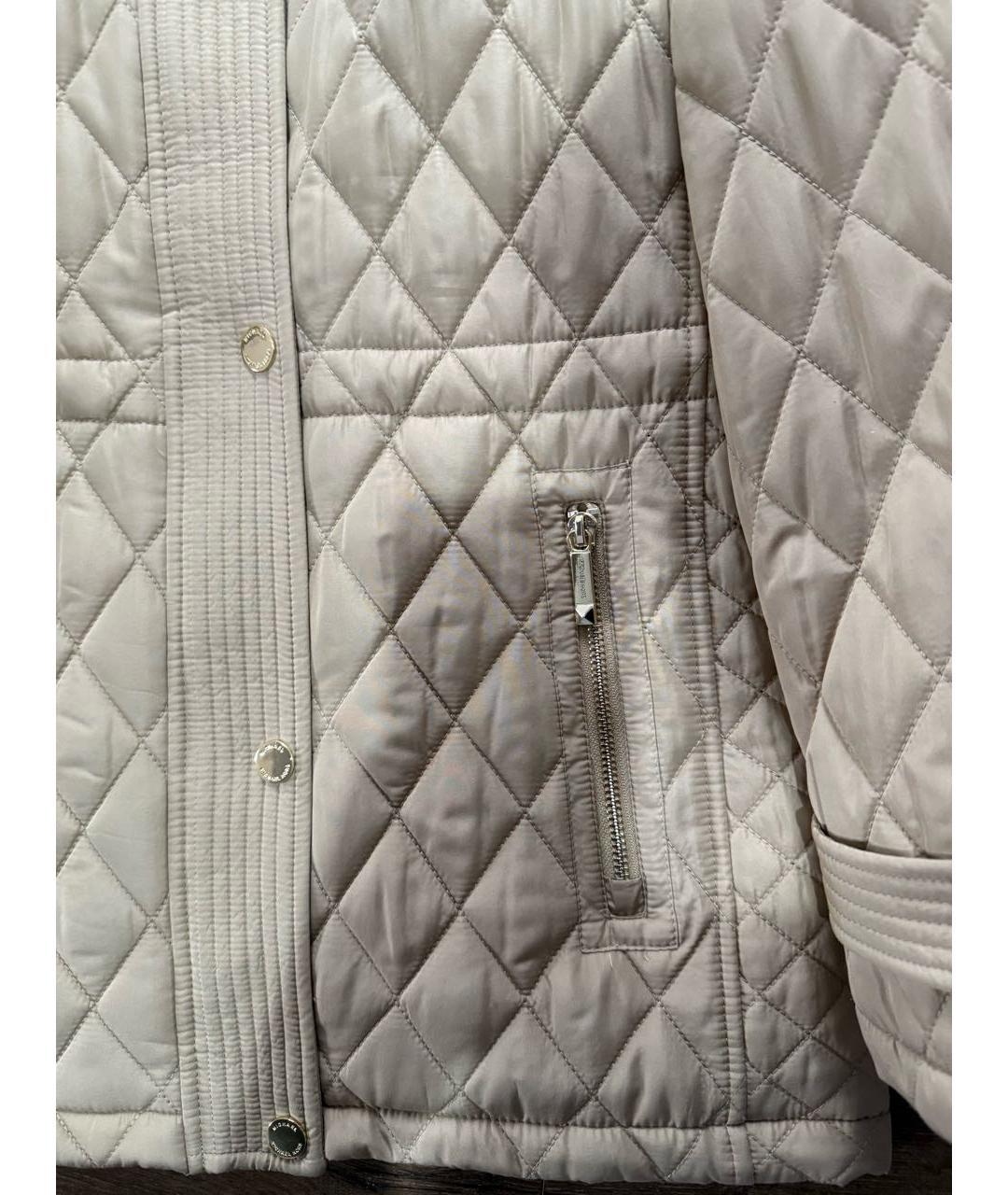 MICHAEL MICHAEL KORS Бежевая полиэстеровая куртка, фото 4