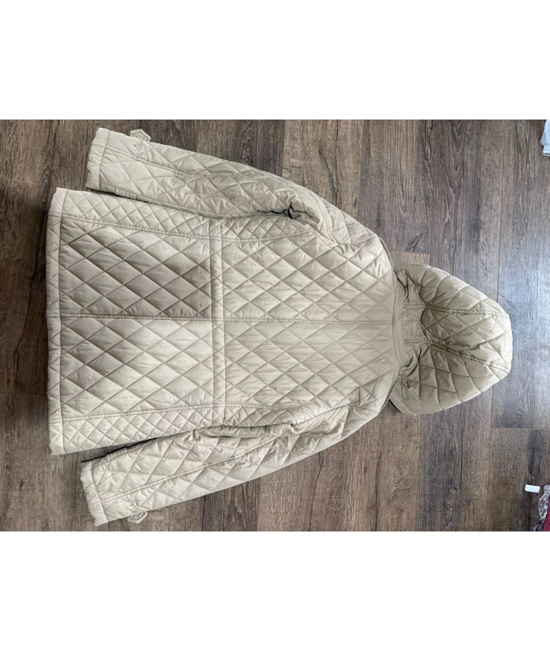 MICHAEL MICHAEL KORS Бежевая полиэстеровая куртка, фото 2