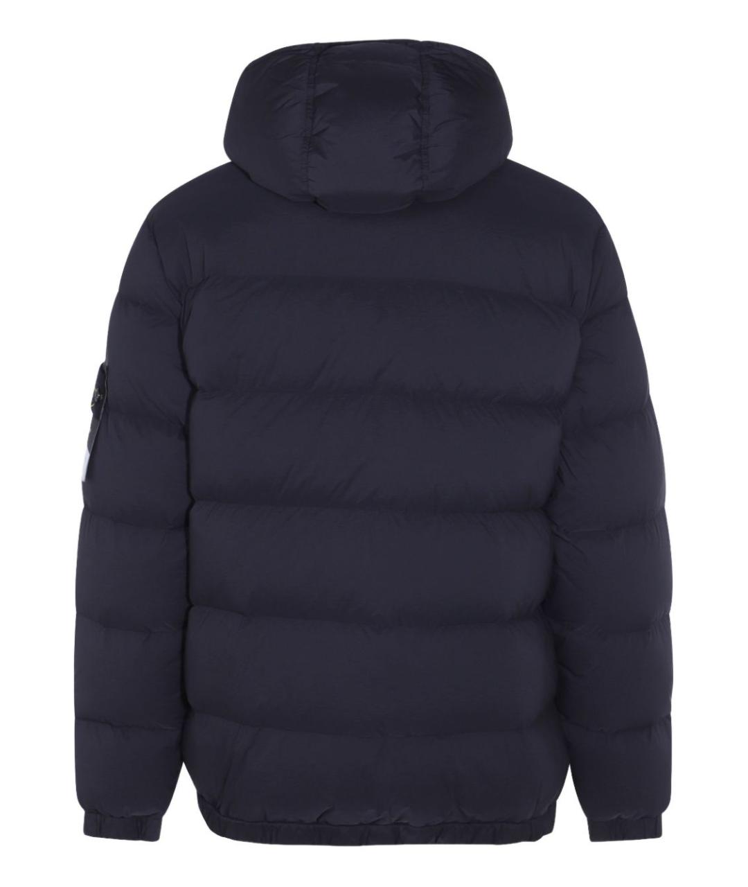 STONE ISLAND Темно-синяя куртка, фото 2