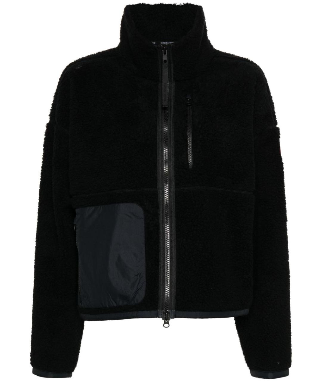 CANADA GOOSE Черная шерстяная куртка, фото 1