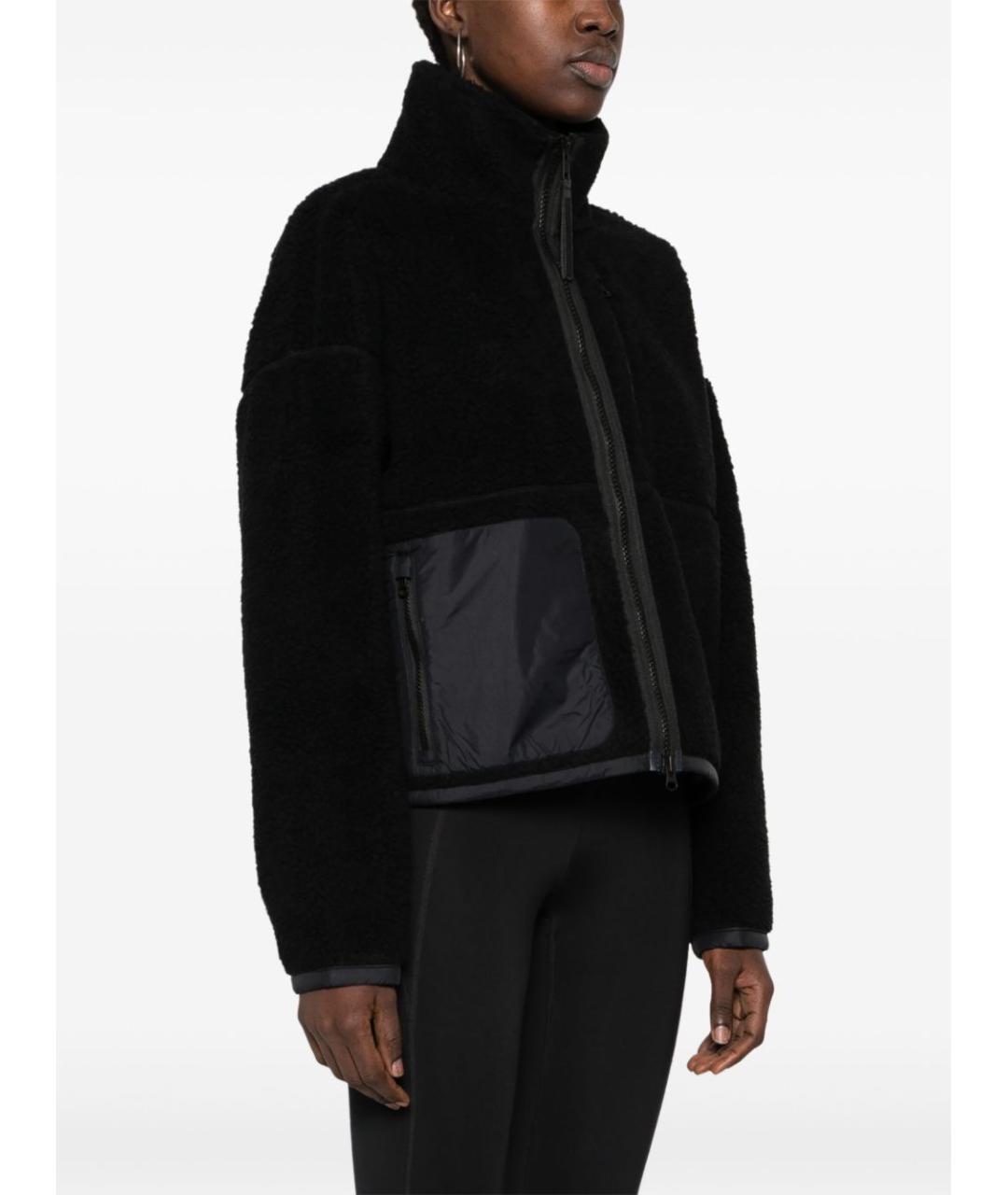 CANADA GOOSE Черная шерстяная куртка, фото 3