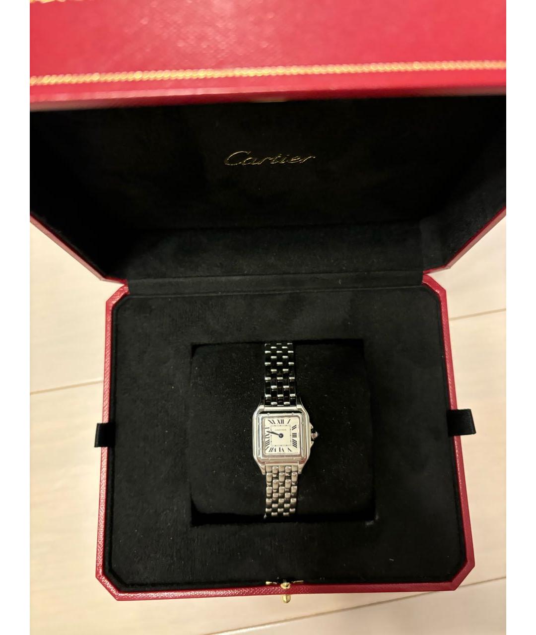 CARTIER Серебряные металлические часы, фото 2