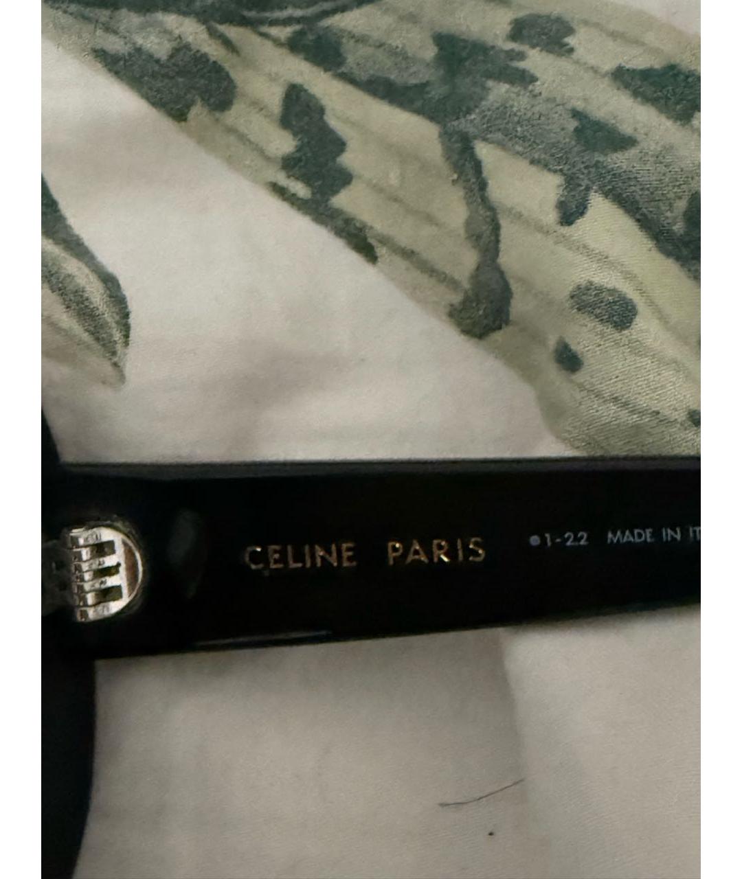 CELINE Черные солнцезащитные очки, фото 3
