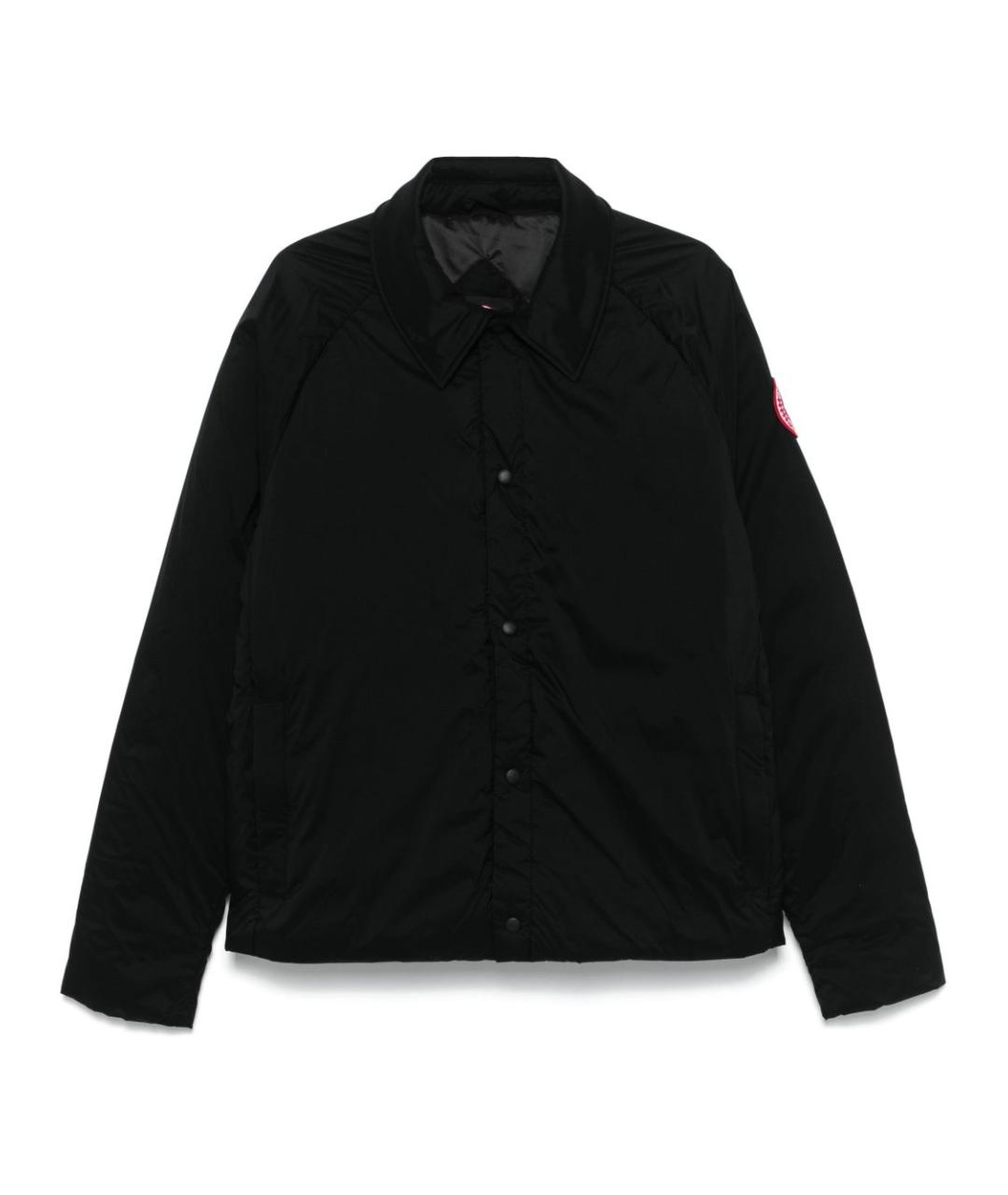 CANADA GOOSE Черное пальто, фото 1